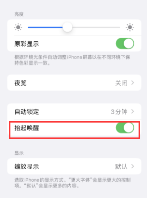 封丘苹果授权维修站分享iPhone轻点无法唤醒怎么办