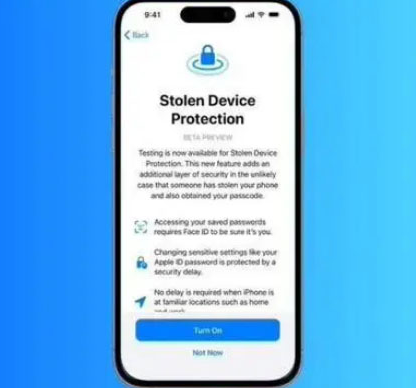 封丘苹果授权维修店分享被盗设备保护功能开启方法 